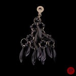 PACO RABANNE - AUTOMNE-HIVER 1989/90- BOUCLE D'OREILLE