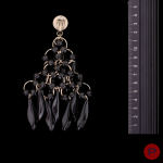 PACO RABANNE - AUTOMNE-HIVER 1989/90- BOUCLE D'OREILLE