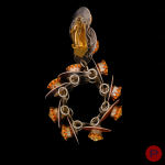 PACO RABANNE - PRINTEMPS-ÉTÉ 1989- BOUCLE D'OREILLE