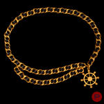 CHANEL - 1980/90'S  - CEINTURE CHAÎNE