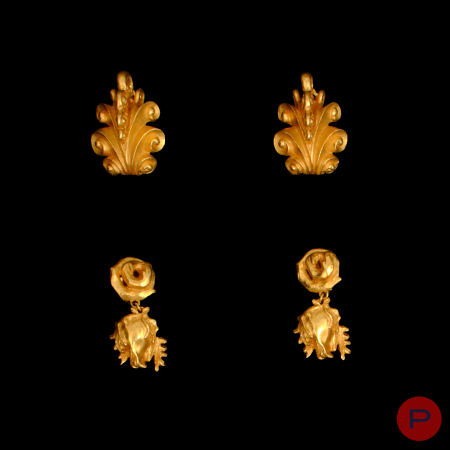 LANVIN- BOUCLES D'OREILLES