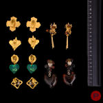 CHRISTIAN LACROIX - 1990/2000'S- BOUCLES D'OREILLES