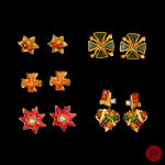 CHRISTIAN LACROIX, ANTIGONA - 1990/2000'S- BOUCLES D'OREILLES