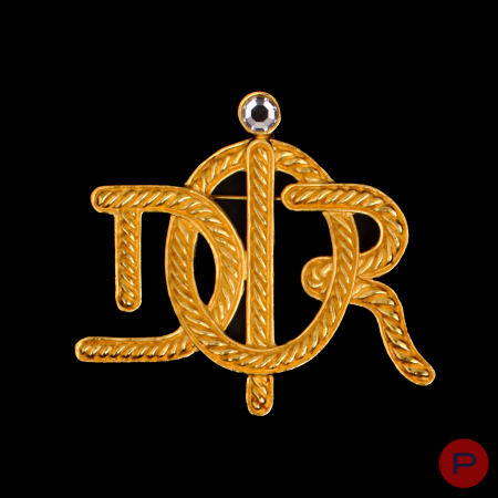 CHRISTIAN DIOR X GIANFRANCO FERRÉ- BROCHE