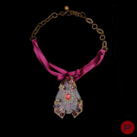 LANVIN X ELIE TOP - PRINTEMPS-ÉTÉ 2009- COLLIER