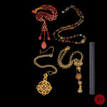 CLAIRE DEVE, DOMINIQUE DENAIVE, RECTO VERSO- SAUTOIR