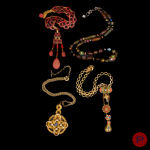 CLAIRE DEVE, DOMINIQUE DENAIVE, RECTO VERSO- SAUTOIR