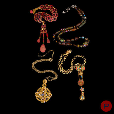 CLAIRE DEVE, DOMINIQUE DENAIVE, RECTO VERSO- SAUTOIR