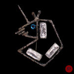 JACQUES GAUTIER - CIRCA 1980- BROCHE