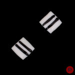 JACQUES GAUTIER - 1950/60'S- PAIRE DE BOUCLES D'OREILLES