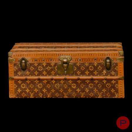 LOUIS VUITTON - CIRCA 1930 - MALLE À FLEURS