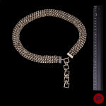 YVES SAINT LAURENT - 1970'S  - CEINTURE CHAÎNE