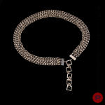 YVES SAINT LAURENT - 1970'S  - CEINTURE CHAÎNE