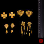 CHRISTIAN LACROIX - 1990/2000'S- BOUCLES D'OREILLES