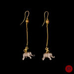 JEAN BOGGIO - 2005- PAIRE DE BOUCLES D'OREILLES