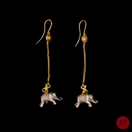 JEAN BOGGIO - 2005- PAIRE DE BOUCLES D'OREILLES