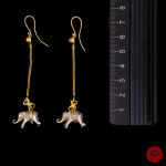 JEAN BOGGIO - 2005- PAIRE DE BOUCLES D'OREILLES