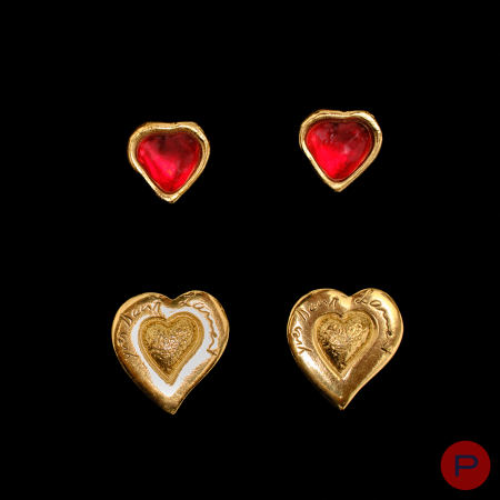 YVES SAINT LAURENT - 1980/90'S- BROCHES