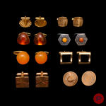 ANONYME- BOUTONS DE MANCHETTE