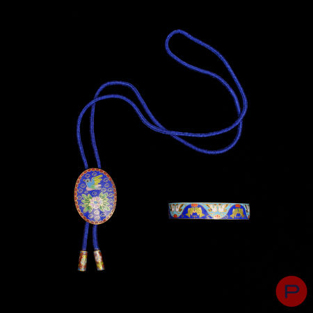 ANONYME- JONC, COLLIER CRAVATE