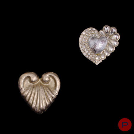 YVES SAINT LAURENT RIVE GAUCHE - 1980'S- BROCHES