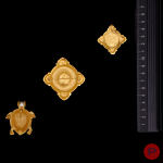 YVES SAINT LAURENT - 1980'S- BROCHE-PENDENTIF, BROCHE, PENDENTIF