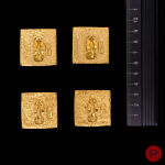 YVES SAINT LAURENT - 1980'S- BOUCLES D'OREILLES