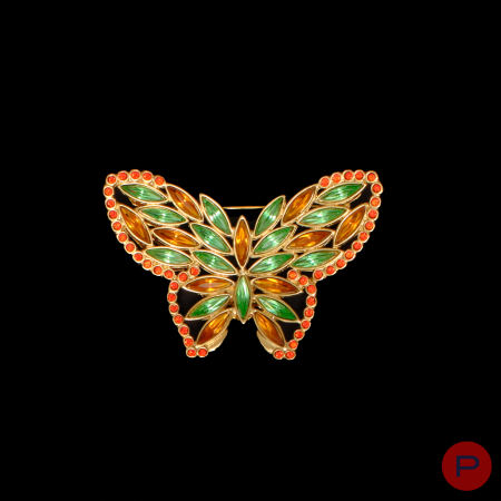 YVES SAINT LAURENT - 1980'S- BROCHE