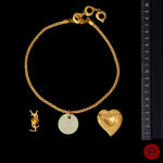 YVES SAINT LAURENT - 1980/90'S- COLLIER, BROCHE, PIN'S