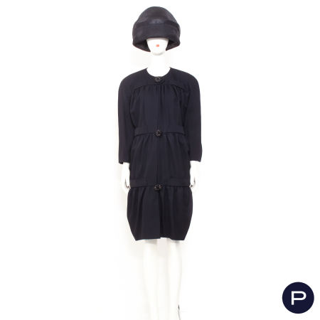 PACO RABANNE - PRINTEMPS-ÉTÉ 1992 - ROBE-MANTEAU