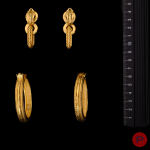 YVES SAINT LAURENT - 1980/90'S- BOUCLES D'OREILLES