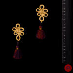YVES SAINT LAURENT - 1980'S- BROCHE-PENDENTIF