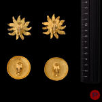 YVES SAINT LAURENT - 1980/90'S- BOUCLES D'OREILLES