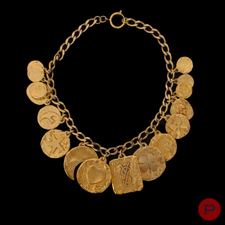 YVES SAINT LAURENT - 1980'S- COLLIER