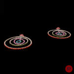 GAULTIER- PAIRE DE BOUCLES D'OREILLES