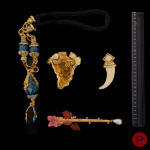 KALINGER- COLLIER, BROCHES