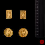 YVES SAINT LAURENT - 1980/90'S- BOUCLES D'OREILLES