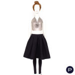 PACO RABANNE - LATE 1990'S - HAUT