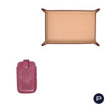 SMYTHSON - VIDE-POCHES, ÉTUI POUR TÉLÉPHONE