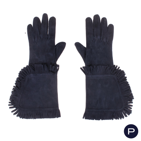 HERMÈS  - PAIRE DE GANTS LONGS