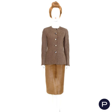 GIANFRANCO FERRÉ - 1990'S - ENSEMBLE, VESTE, JUPE