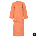 GIVENCHY NOUVELLE BOUTIQUE - 1970'S - ENSEMBLE, VESTE-CHEMISE, PULL-OVER, JUPE