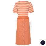 GIVENCHY NOUVELLE BOUTIQUE - 1970'S - ENSEMBLE, VESTE-CHEMISE, PULL-OVER, JUPE