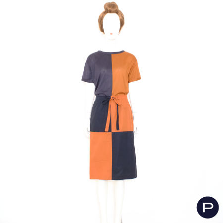 GIVENCHY NOUVELLE BOUTIQUE - LATE 1970'S - ENSEMBLE, T-SHIRT, JUPE