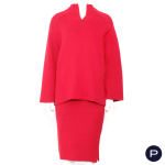 GIANFRANCO FERRÉ - 1990'S - ENSEMBLE, CHANDAIL, JUPE