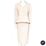 CHRISTIAN DIOR BOUTIQUE X JOHN GALLIANO - 1997/2011 - ENSEMBLE, VESTE, PANTALON, JUPE