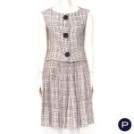 BALENCIAGA - 1960'S - ENSEMBLE, VESTE, CORSAGE, JUPE
