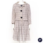 BALENCIAGA - 1960'S - ENSEMBLE, VESTE, CORSAGE, JUPE