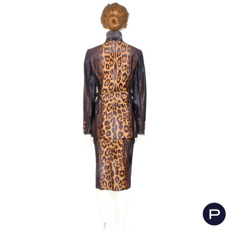 GIANFRANCO FERRÉ - 1990'S - ENSEMBLE, VESTE, JUPE