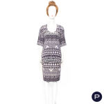 GIANFRANCO FERRÉ X BERGDORF GOODMAN - PRINTEMPS-ÉTÉ 1991 - ENSEMBLE, VESTE, HAUT, JUPE